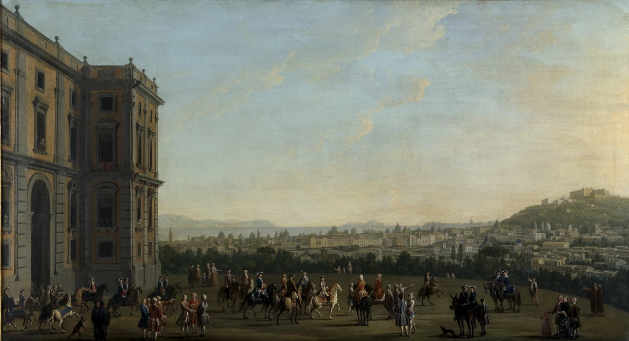 Ferdinando IV di Borbone a cavallo - Capodimonte, Napoli